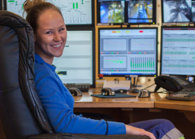 Synne i sentralen på Eramet