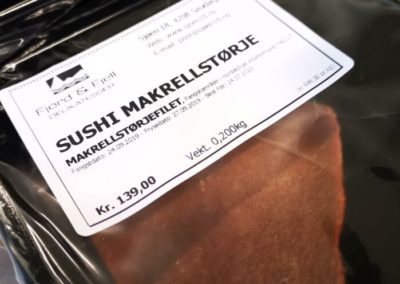 Sushi Makrellstørje