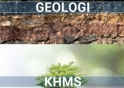 Ikoner for Geologi og KHMS